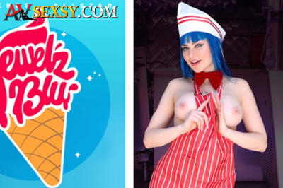 Gorgeous Jewelz Blu does a Cock for Ice Cream on a Hot Day xxx